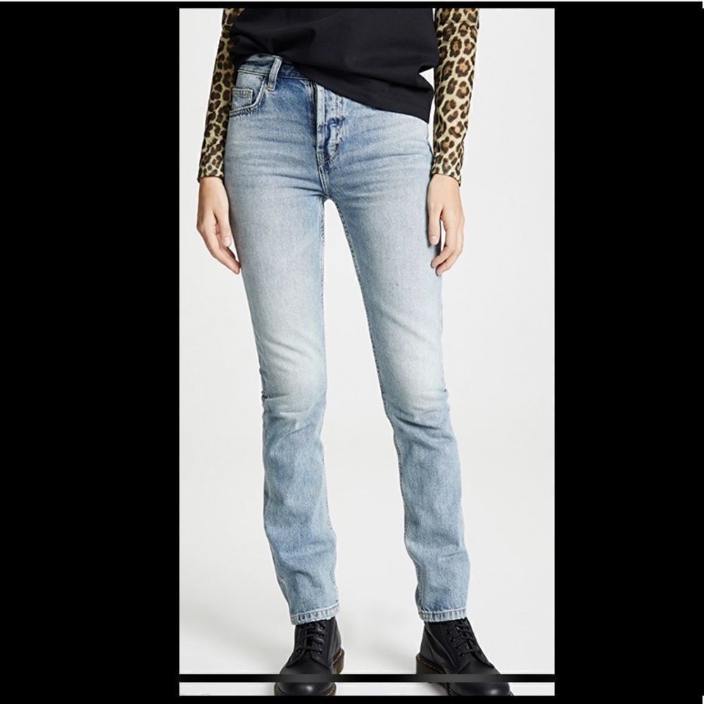 NWT Current/Elliott Stovepipe jeans. Size 26